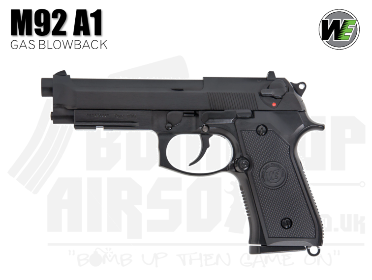 WE Airsoft M92A1 V2 GBB Airsoft Pistol