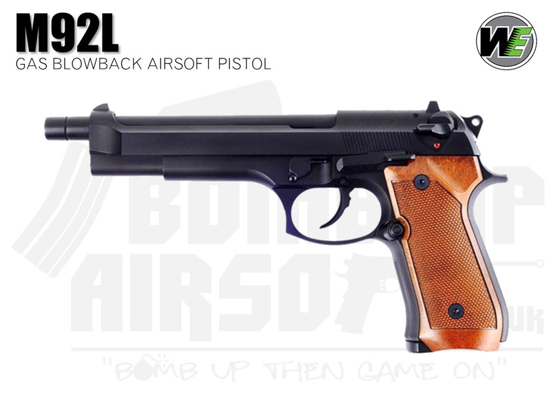 WE Airsoft M92L GBB Airsoft Pistol