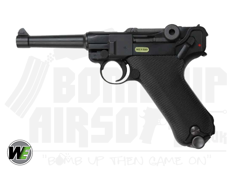 WE P08 Luger 4" GBB Airsoft Pistol