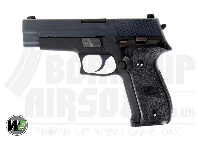 WE F226 Non-Railed GBB Airsoft Pistol