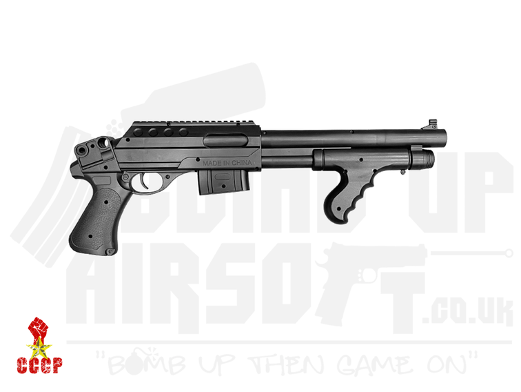 CCCP M870 Custom Tactical Pump Action Shotgun (RIS - Black - Short)