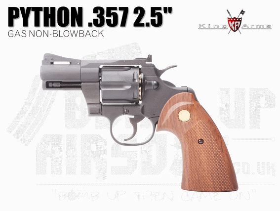 King Arms Python .357 2.5" Gas Revolver