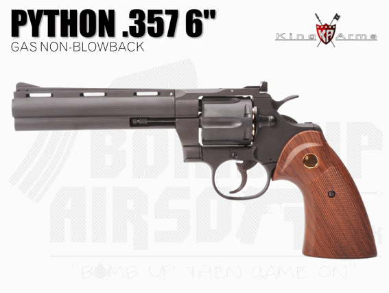 King Arms Python .357 6" Gas Revolver