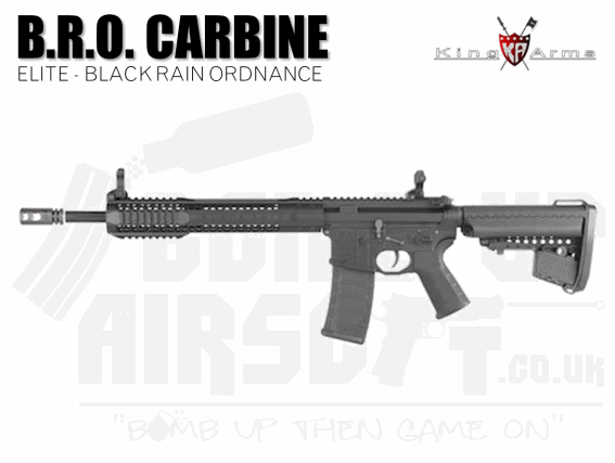 King Arms B.R.O. Carbine Airsoft Rifle