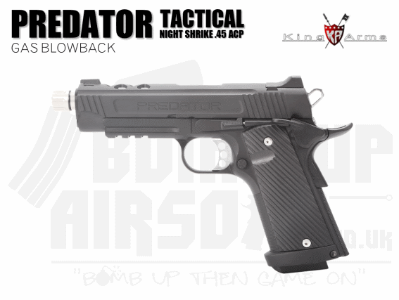 King Arms Predator Tactical Night Strike .45 ACP Ltd Edition