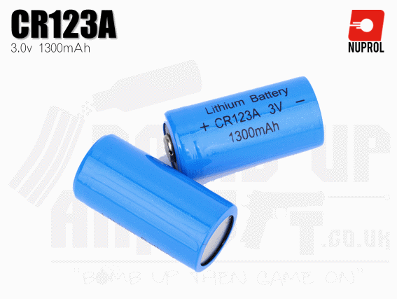 Nuprol CR123a Battery