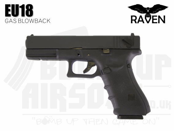 Raven EU18 Gas Blowback Airsoft Pistol