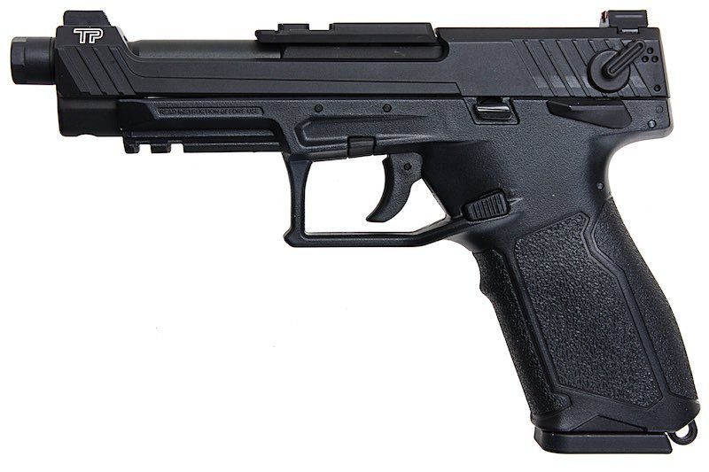 TTI Airsoft TP22 Competition Gas Blowback Pistol (Black)